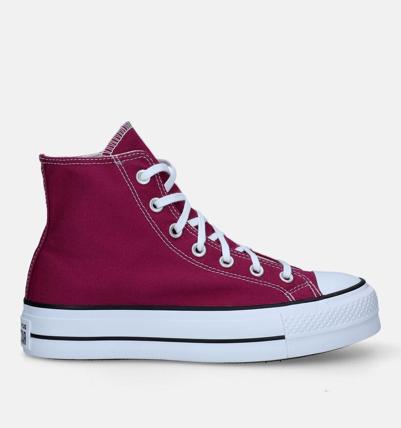 Converse CT All Star Lift Baskets en Rose pour femmes (332790)