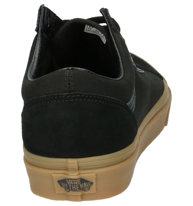 Donker Grijze Vans Old Skool Lage Sneaker in stof (200555)