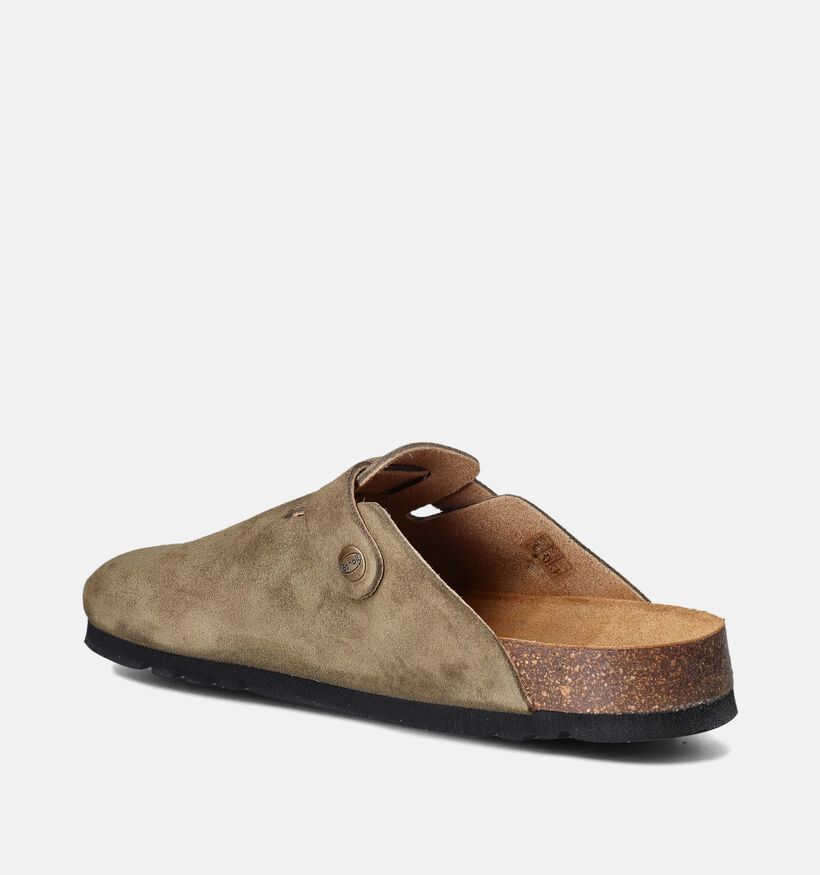 Scholl Olivier Slippers Kaki voor heren (357582)