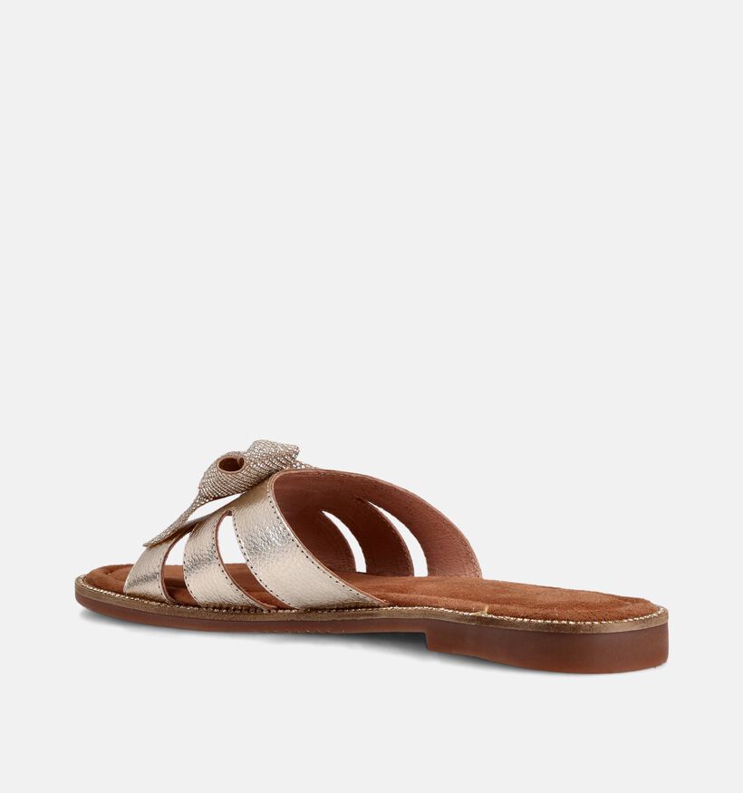 Marco Tozzi Nu-pieds en Or pour femmes (371840)