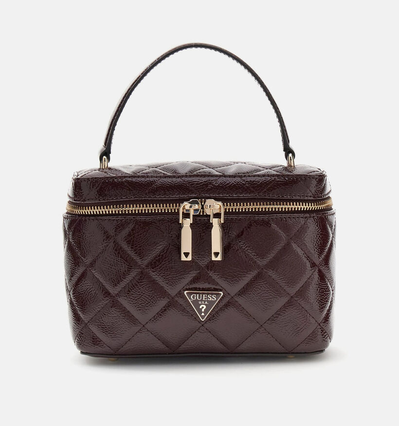 Guess Juliet Mini Bordeaux Handtas met Extra Riem voor dames (381193)