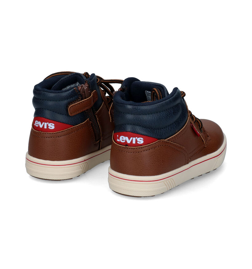 Levi's New Portland Bottines en Cognac pour garçons (313793)