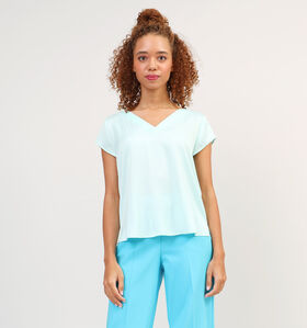 comma Turquoise Top voor dames (327344)