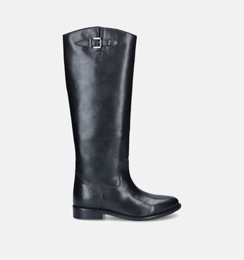 Bronx Laarzen Zwart/Cognac/Bruin