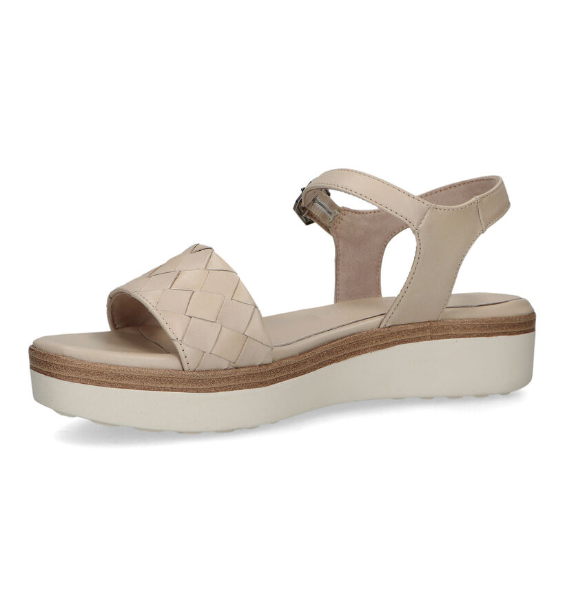 Tamaris Ecru Sandalen voor dames (322293)