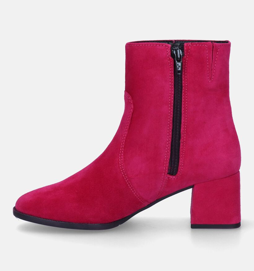 Tamaris Bottines à talons en Rose fuchsia pour femmes (333061)