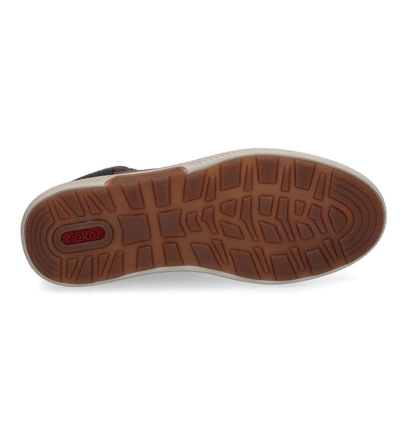 Rieker Chaussures hautes en Cognac pour hommes (331756) - pour semelles orthopédiques