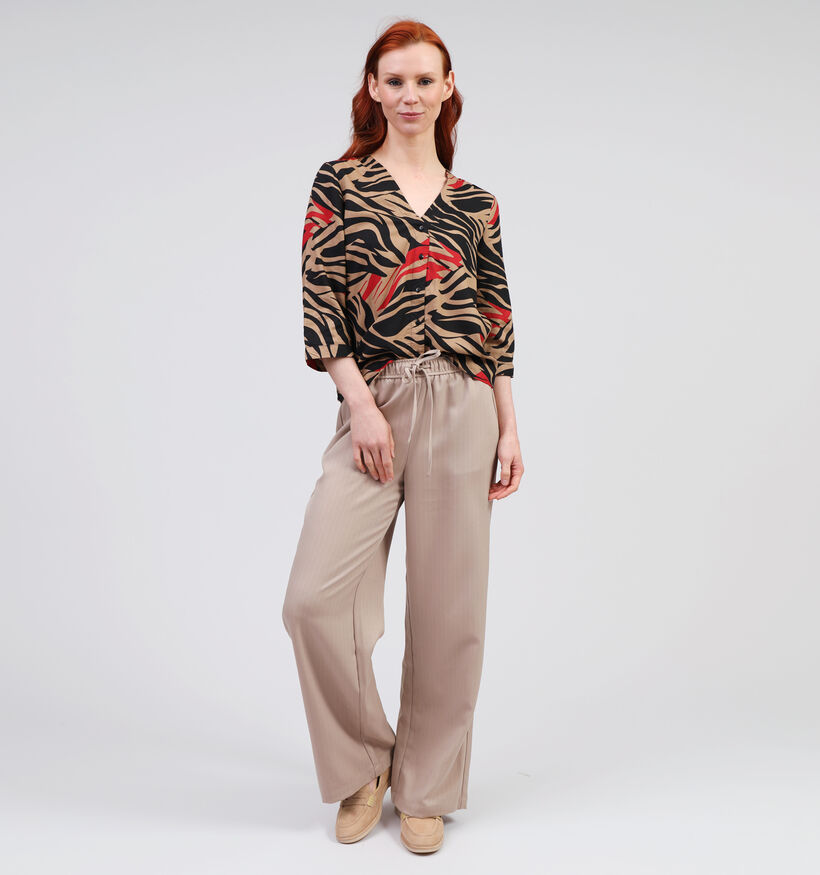 JDY Tiger Zwarte Blouse voor dames (351382)