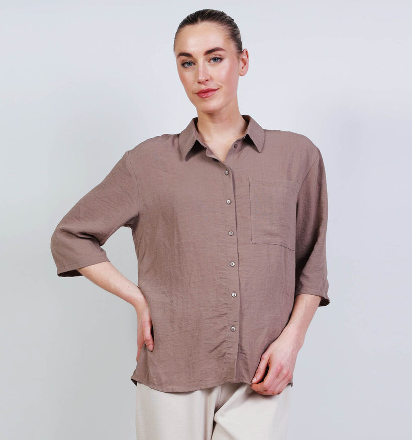 JDY Divya Life Bruine Hemd voor dames (367870)