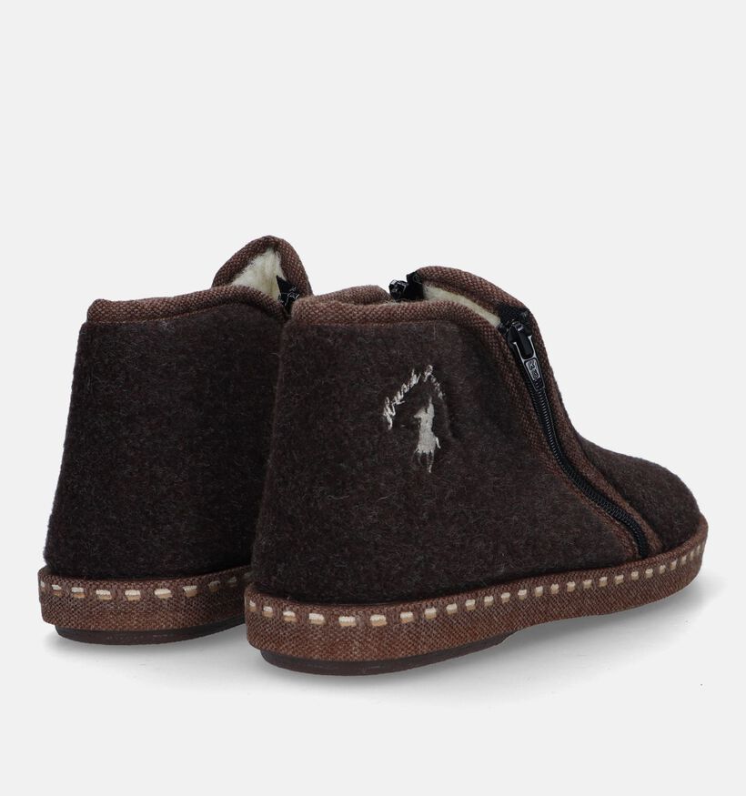 Hush Puppies Douvent Bruine Hoge pantoffels voor heren (330021)