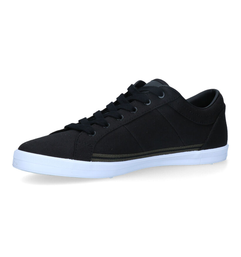 Fred Perry Baseline Zwarte Veterschoenen voor heren (325755)