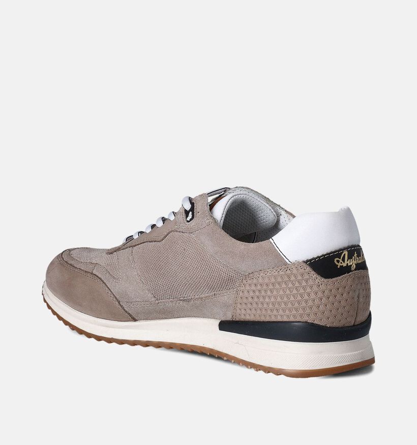 Australian Filmon Chaussure à Lacets Décontractées en Taupe pour hommes (353968) - pour semelles orthopédiques