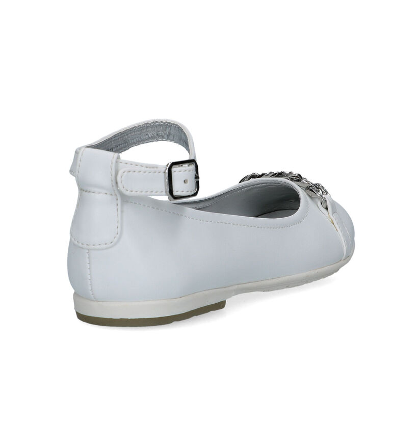 Asso Ballerines en Blanc pour filles (321795)