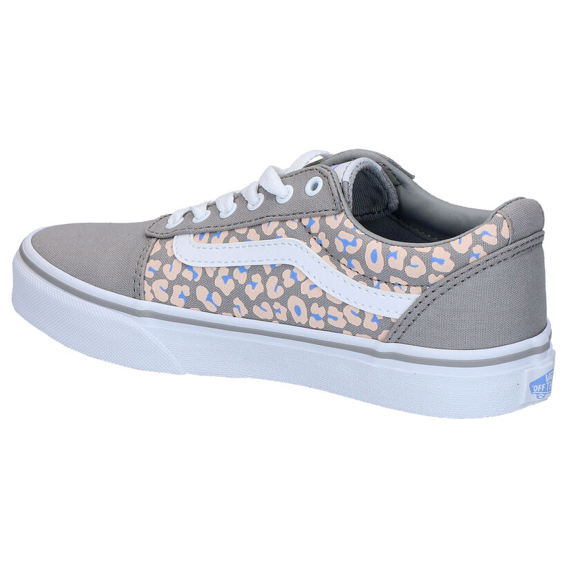 Vans Ward Roze Sneakers in stof (285715)