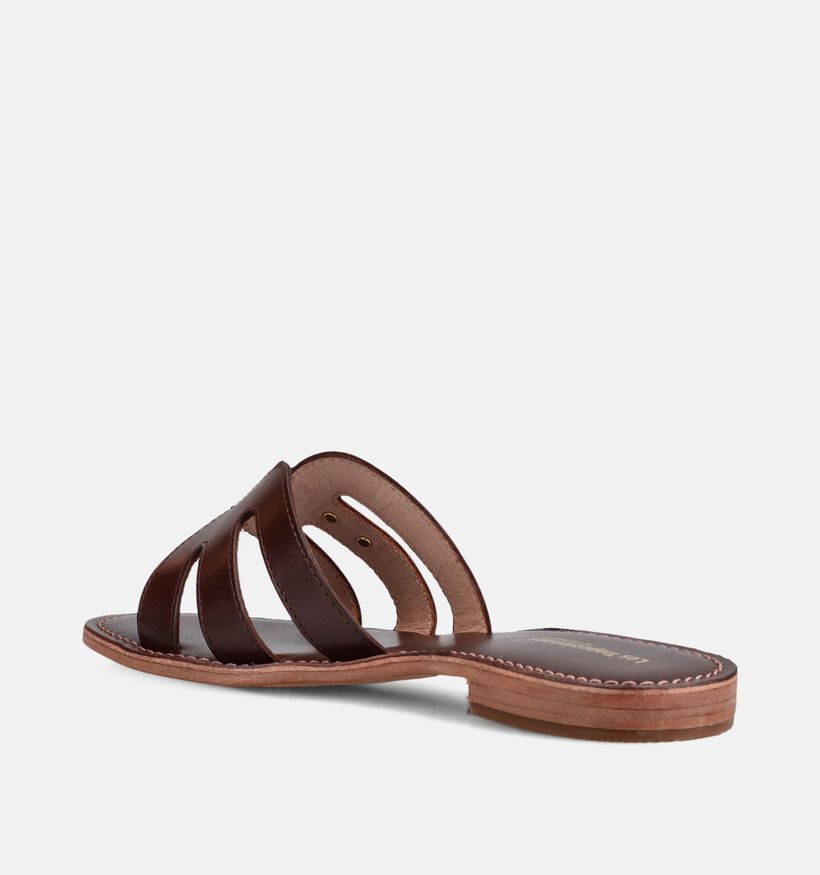 Les Tropeziennes Damia Donkerbruine Slippers voor dames (373187)