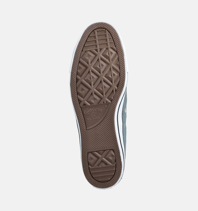 Converse Chuck Taylor As Ox Chaussures &agrave; lacets en Bleu pour hommes (368335) - pour semelles orthop&eacute;diques