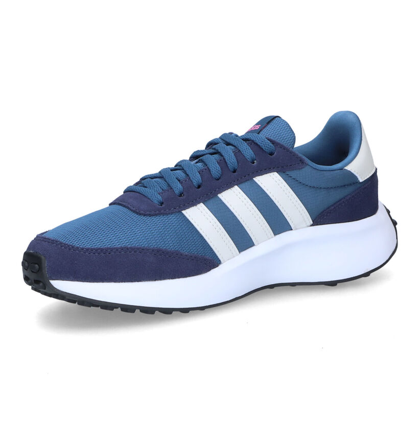 adidas Run 70S Baskets en Bleu pour femmes (311388) - pour semelles orthopédiques