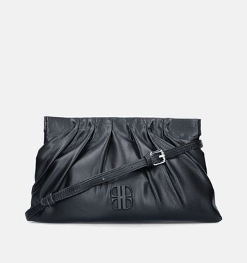 Laurent David Crossbody tassen Zwart/Taupe/Zilver