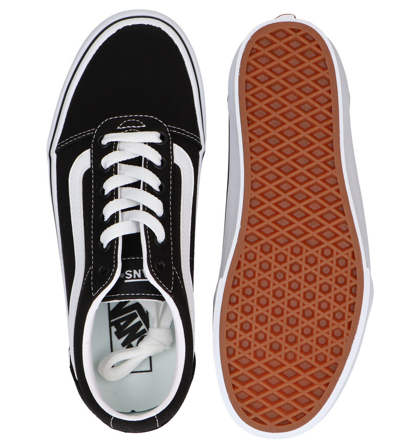 Vans Ward Platform Beige Sneakers voor dames (321163)