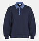 Vila Sif Sweatshirt en Bleu fonc&eacute; pour femmes (382057)