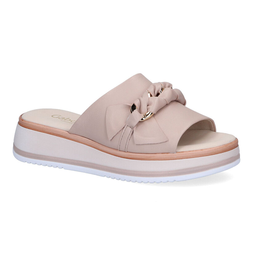 Gabor Comfort Mules en Blanc pour femmes (306219)