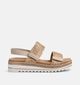 Remonte Beige/Gouden Sandalen voor Steunzolen voor dames (370471) - geschikt voor steunzolen