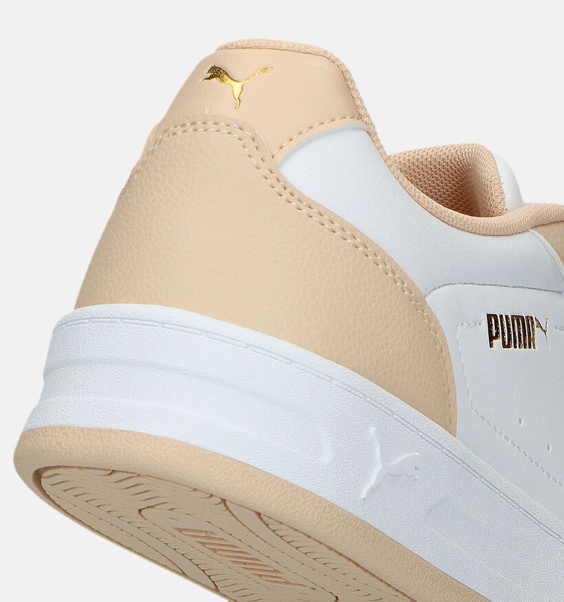Puma Court Classy Witte Sneakers voor dames (335074) - geschikt voor steunzolen