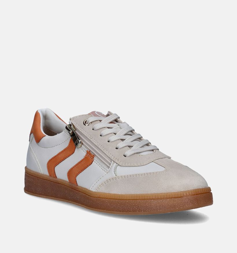 Marco Tozzi Baskets casual en Beige pour femmes (352529) - pour semelles orthopédiques