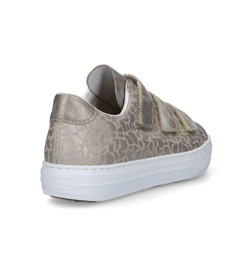 Rieker Baskets casual en Beige pour femmes (320330)