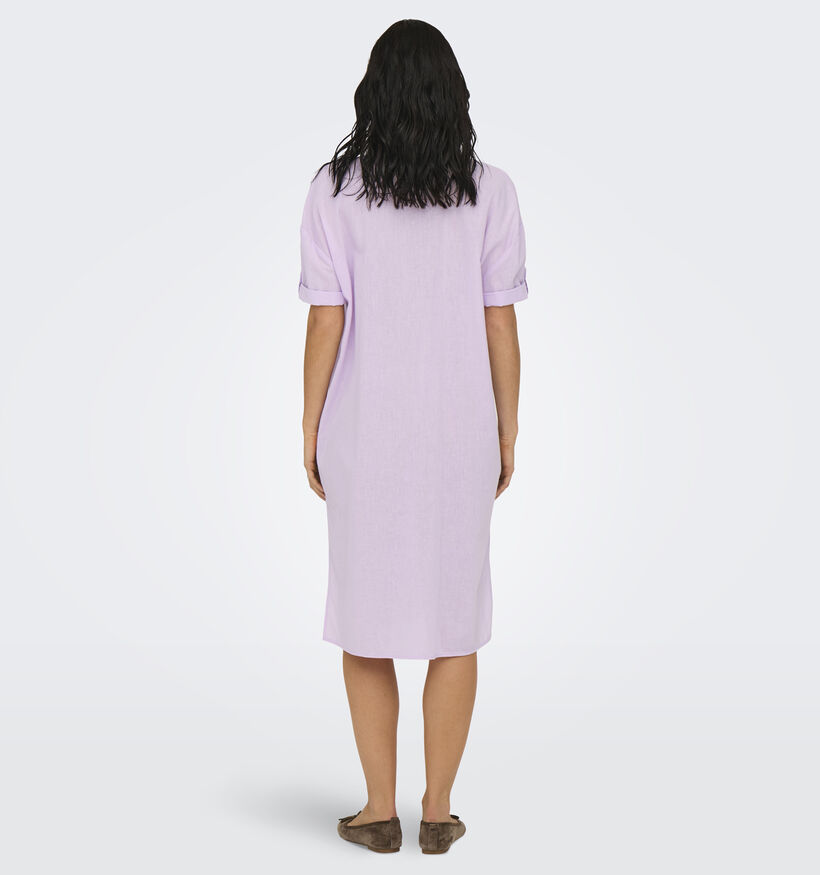JDY Mila Lila Linnen Midi-jurk voor dames (357371)
