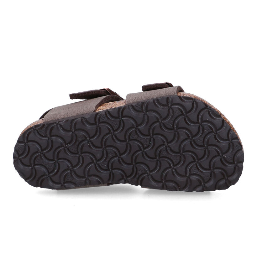 Birkenstock New York  Sandales en Noir pour garçons (338096)