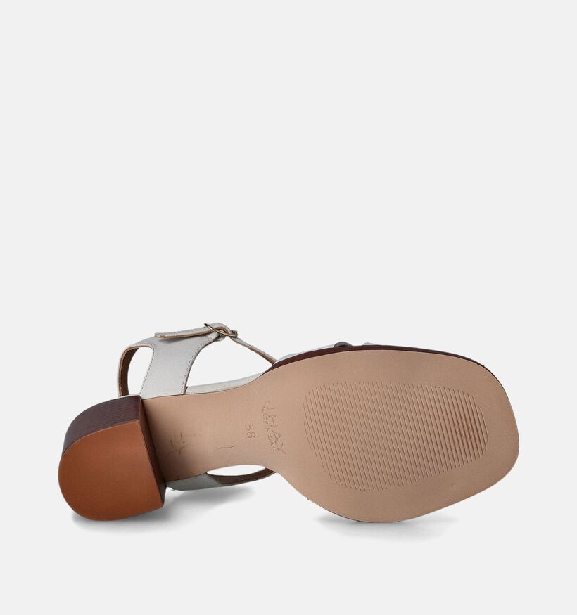 JHay Ecru Sandalen met hak voor dames (357672)