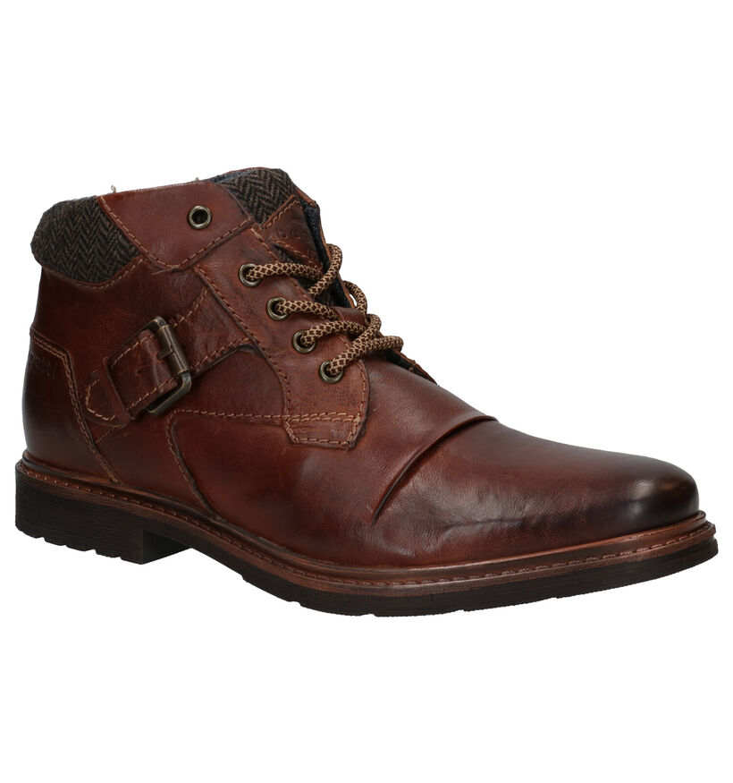 Bugatti Cognac Bottines in leer (277705)