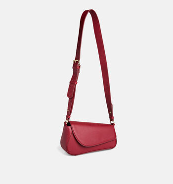 Pieces Schoudertassen Zwart/Rood