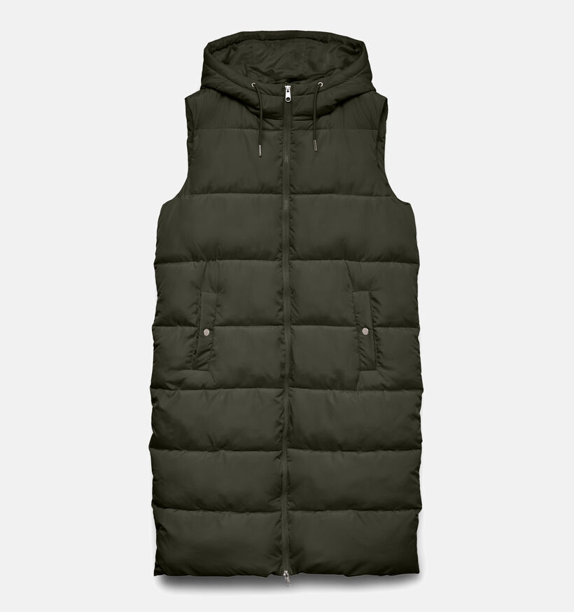 Vero Moda Michelle Manteau court en Vert fonc&eacute; pour femmes (377594)