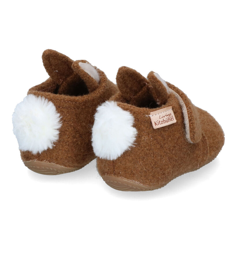 Living Kitzbühel Pantoufles pour bébé en Beige pour filles (331464)