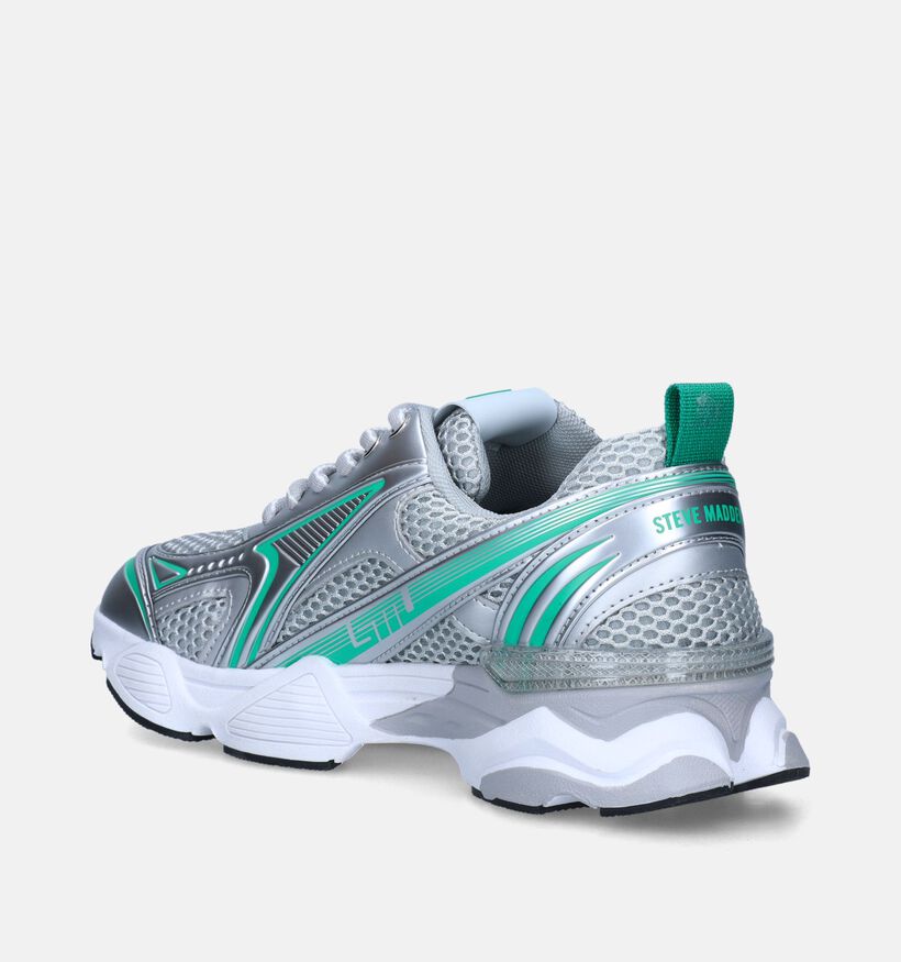 Steve Madden Speedster Zilveren Sneakers voor dames (347694) - geschikt voor steunzolen