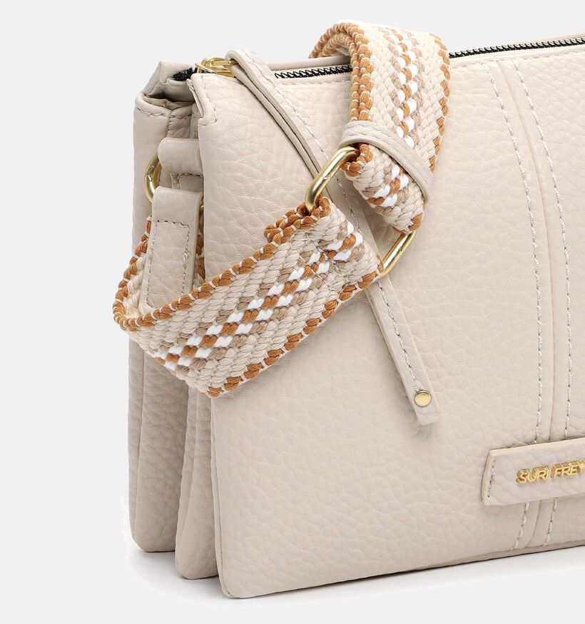 Suri Frey Gray Sac port&eacute; crois&eacute; en Beige pour femmes (371420)