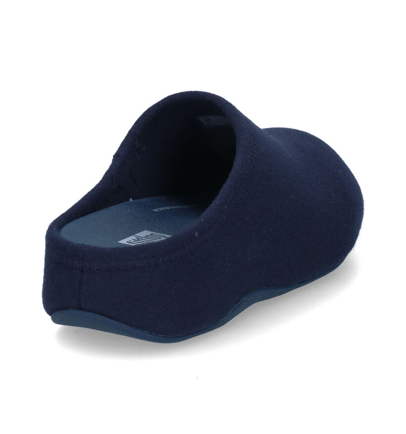 FitFlop Shuv Felt Grijze Pantoffels voor dames (313553)