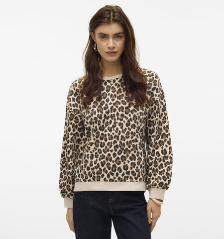 Sweatshirt marron