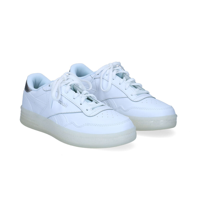 Reebok Royal Techque Baskets en Blanc en simili cuir (293480)