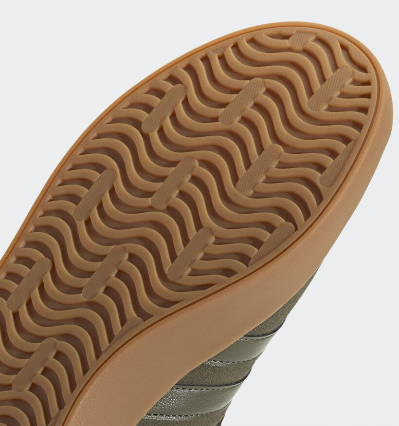 adidas VL Court 3.0 Kaki Groene Sneaker voor heren (359500) - geschikt voor steunzolen