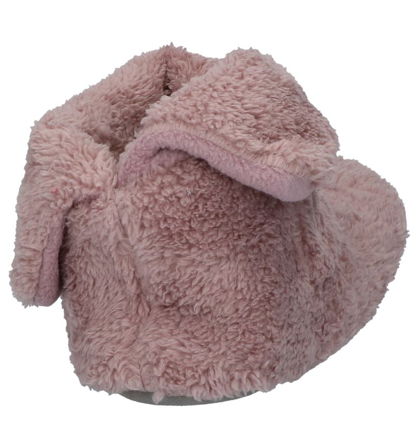 Youh! Donkerroze Pantoffels in faux fur (225892)