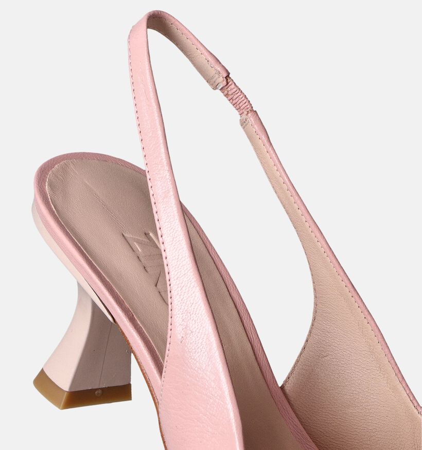 Zinda Escarpins Slingback en Or Rose pour femmes (357659)
