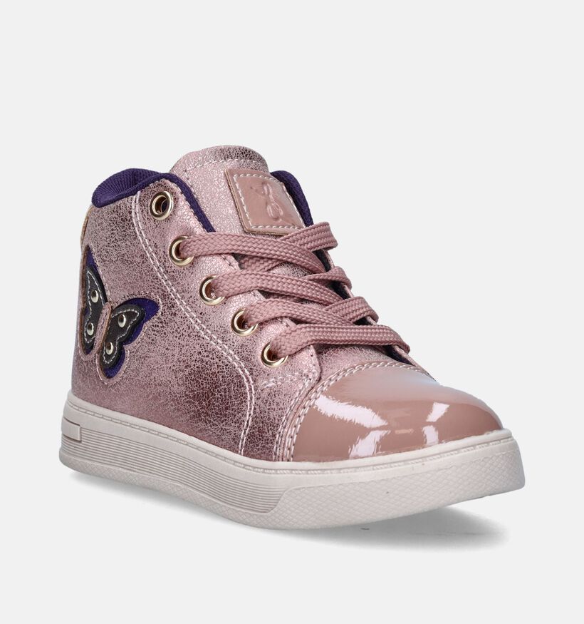 Milo & Mila Chaussures pour bébé en Rose pour filles (346935)