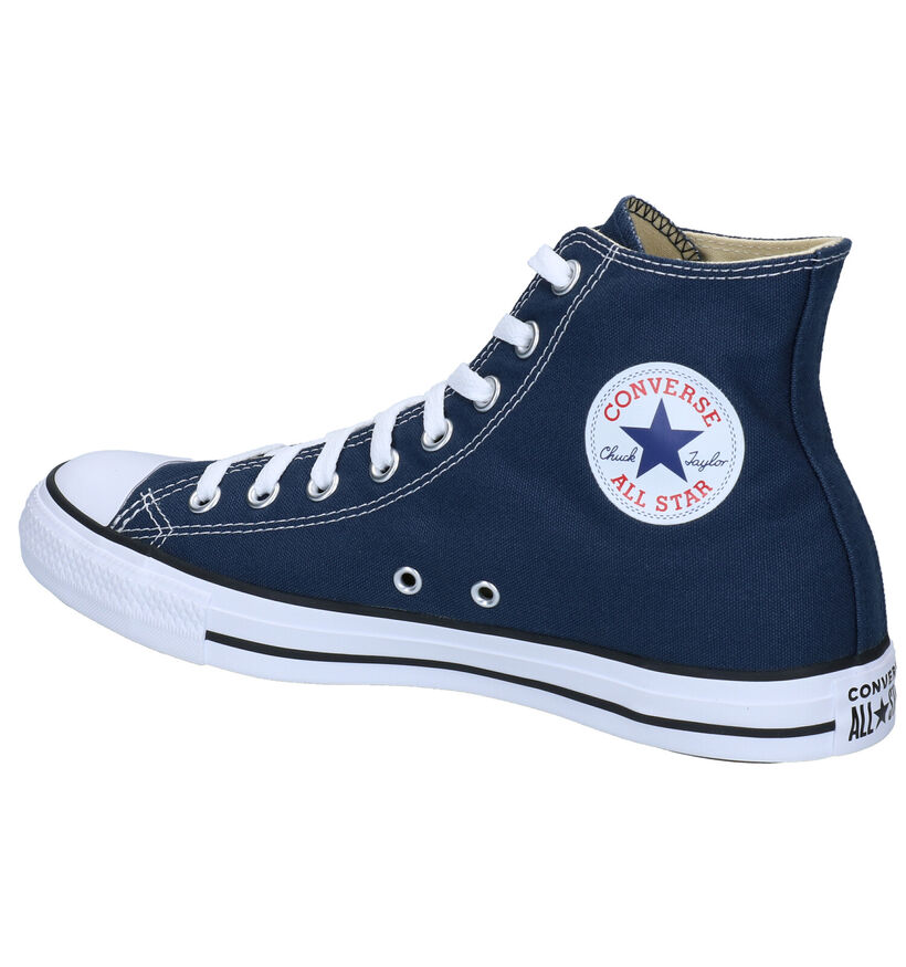 Converse Chuck Taylor All Star Hi Zwarte Sneakers voor dames, heren (361446)