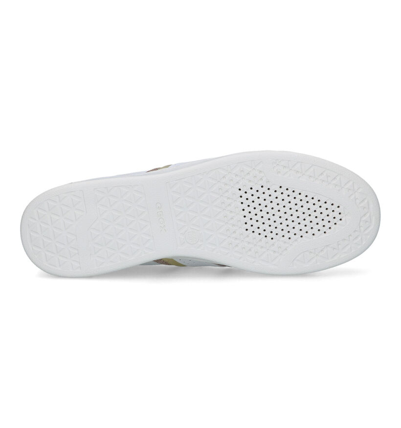 Geox Jaysen Baskets en Blanc pour femmes (320102) - pour semelles orthopédiques