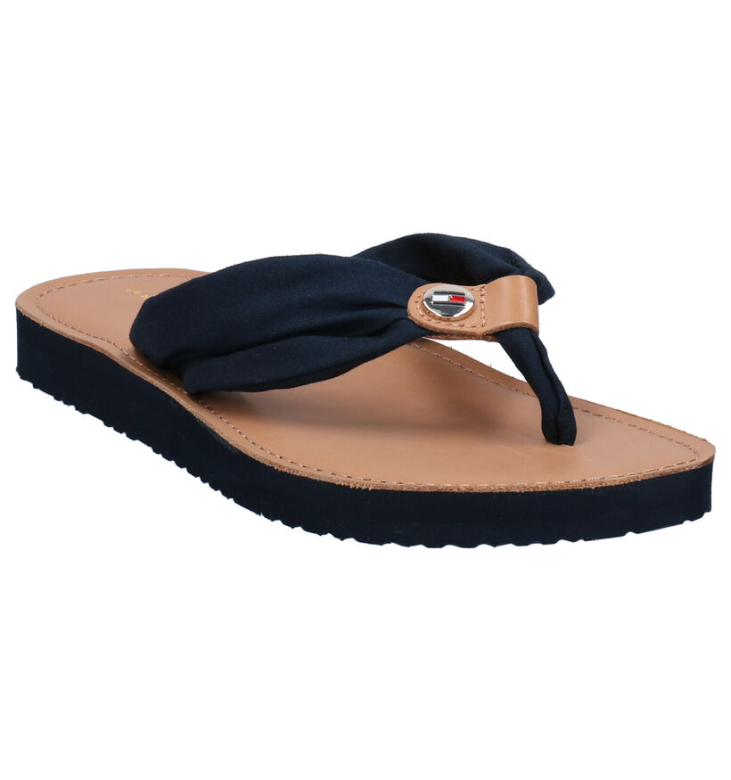 Tommy Hilfiger Blauwe Teenslippers voor dames (303958)