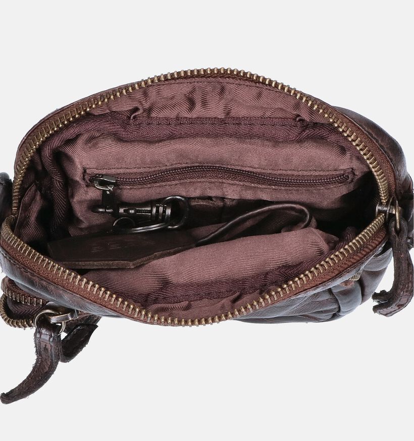 Bear Design Sac à bandoulière en Brun pour hommes (358892)