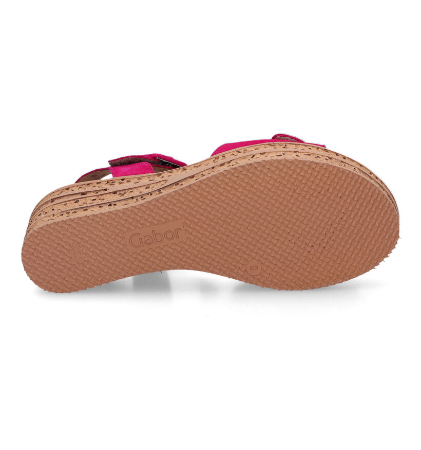 Gabor Best Fitting Sandales en Fuchsia pour femmes (323108)